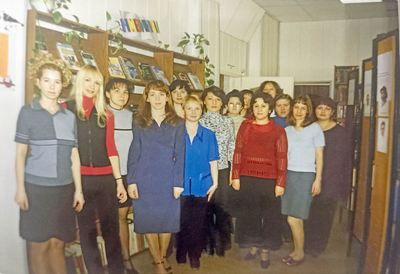 Творческая молодежная группа библиотеки, 2003 г.